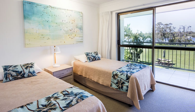 Cayman Quays Holiday Apartments Noosaville Bedroom